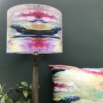De Lux Artist Handmade Abstract Lampshade, 2 of 4