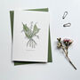 Lily Of The Valley 'Motherhood' Notecard, thumbnail 2 of 3