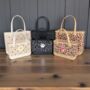 Stylish Leopard Print Beach/ Shopper Tote, Small/ Medium, Customise Charms, thumbnail 10 of 11