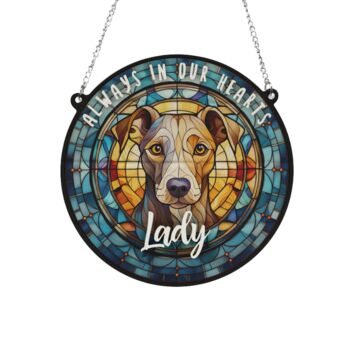 Whippet Memorial Suncatcher, 4 of 6