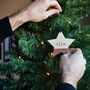 Personalised Bauble And Star Christmas Tree Decorations, thumbnail 3 of 6