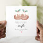 Personalised Wonderful Wife Christmas Card, thumbnail 1 of 3