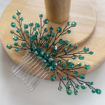 Green And Black Headpiece, 4 of 5