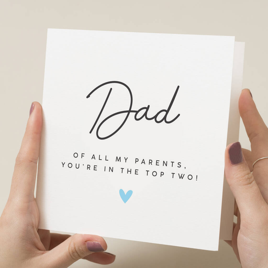 Favourite Parent Joke Card By Paper Scene