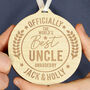 Personalised 'Officially The Best' Medal, thumbnail 2 of 8