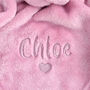 Personalised Pink Bunny Comfroter, thumbnail 2 of 6