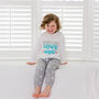 Personalised Mummy, Daddy, Child, Matching Movie Night Pyjamas, thumbnail 10 of 12