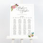 Grey Floral 'Sadie' Wedding Table Plan, thumbnail 1 of 3