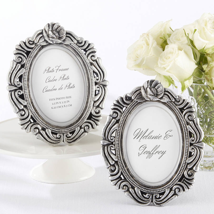 antique victorian style photo frame by hope and willow