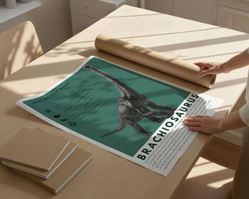 Brachiosaurus | Dinosaur Art Print, 4 of 8