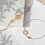 Chakra Birthstone Bracelet Sterling Silver/Gold Plated, thumbnail 3 of 12