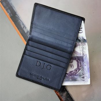 Luxury Leather Billfold Wallet, 3 of 7