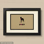 Personalised Greyhound Print For One Or Two Dogs, thumbnail 5 of 12