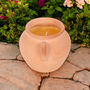 Terracotta Citronella Candle Outdoor Insect Repellent, thumbnail 4 of 4