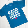 Personalised Daddy's Partner Child's T Shirt, thumbnail 3 of 9