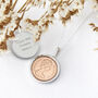 50th Birthday 1974 Halfpenny Coin Necklace, thumbnail 1 of 12
