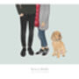 'Love Is An Adventure' Couples Print, Unframed, thumbnail 4 of 11