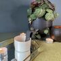 Porcelain And Leather Tea Light Holder, thumbnail 6 of 9