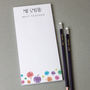 Personalised Teacher Tear Off Notepad And Pencils, thumbnail 4 of 6