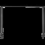 Table Hanging Rack Rail Pole Black Steel Clamp W211.5cm, thumbnail 6 of 7