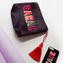 Rainbow Letter Personalised Zipper Pouch Bag, thumbnail 3 of 7