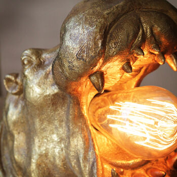 Roaring Hippo Table Lamp, 3 of 9