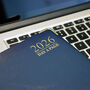 Personalised Diary With Train Tracks Design, thumbnail 3 of 10