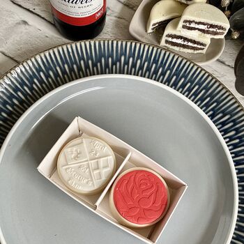 Personalised St George's Day Twin Chocolate Oreo Gift, 11 of 12