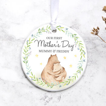 Personalised Our First Mother's Day Ornament, 2 of 2