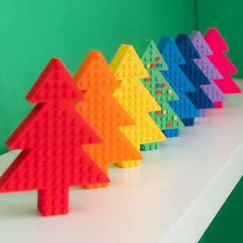 Lego Compatible Medium Christmas Tree, 5 of 12
