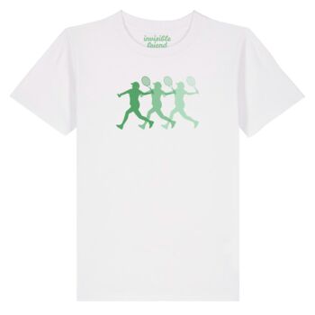 Tennis Triple Children's T Shirt, 2 of 3