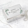 Personalised Botanical Rectangular Jewellery Box, thumbnail 1 of 4