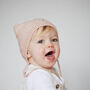 Cat Face Knitted Hat For Baby And Toddler, thumbnail 3 of 11