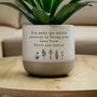 Personalised Plant Pot For Couples New Home, thumbnail 1 of 2