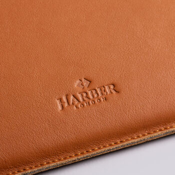 Slim Leather Macbook Sleeve Case, 4 of 6