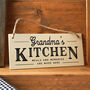 Grandma’s Kitchen Hanging Wooden Sign, thumbnail 1 of 3