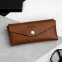 Handmade Personalised Pointed Leather Hard Glasses Case, thumbnail 1 of 6