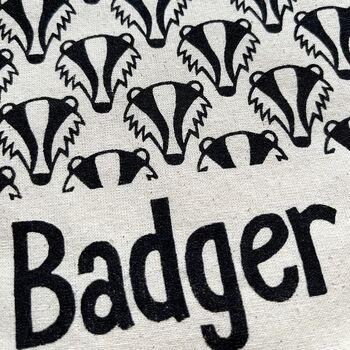Badger Tote Bag. Don't Badger Me. Shopping Bag, 4 of 4