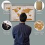 Travel Map With Pins Travel Gifts, thumbnail 4 of 11