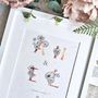 Personalised Initials Flower Print, thumbnail 2 of 4