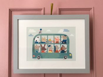 Childs Nursery Print Can Be Personalised, 2 of 7