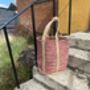 Jute Basket Tote Bag, Three Colours Available, thumbnail 5 of 8