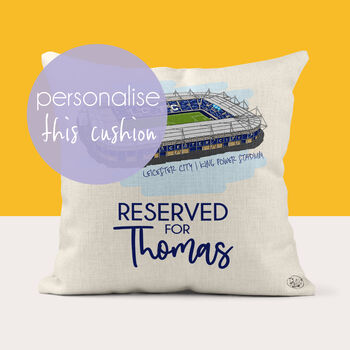 Personalised Leicester City Cushion Cover, 2 of 2