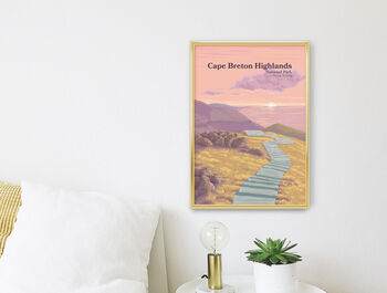 Cape Breton Highlands National Park Travel Poster, 3 of 8