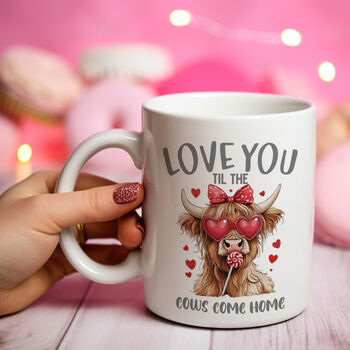 Highland Cow Love Mug, 5 of 5