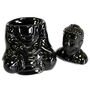 Black Buddha Ceramic Oil Burner, thumbnail 3 of 4