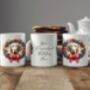 Personalised Weimaraner Christmas Wreath Dog Mug, thumbnail 2 of 2