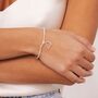 Just To Say Bracelet Gift, Just To Say Sister Heart Charm Bracelet Gift, thumbnail 2 of 3