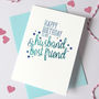 Personalised Husband And Best Friend Birthday Card, thumbnail 1 of 2