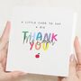 Term End Teacher Thank You Card, thumbnail 1 of 7